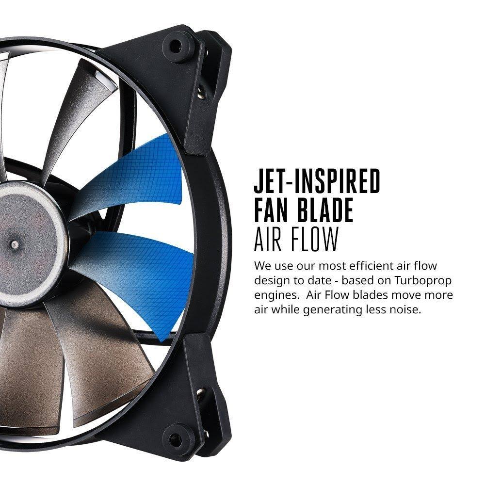 120 Air Pressure RGB Case Fan Pack of 3 V25646