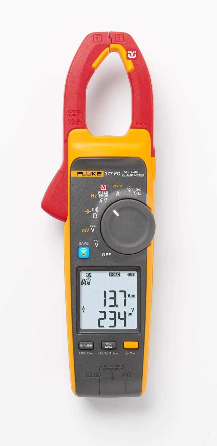 AC/DC TRMS Non-Contact Voltage Wireless Clamp D78492