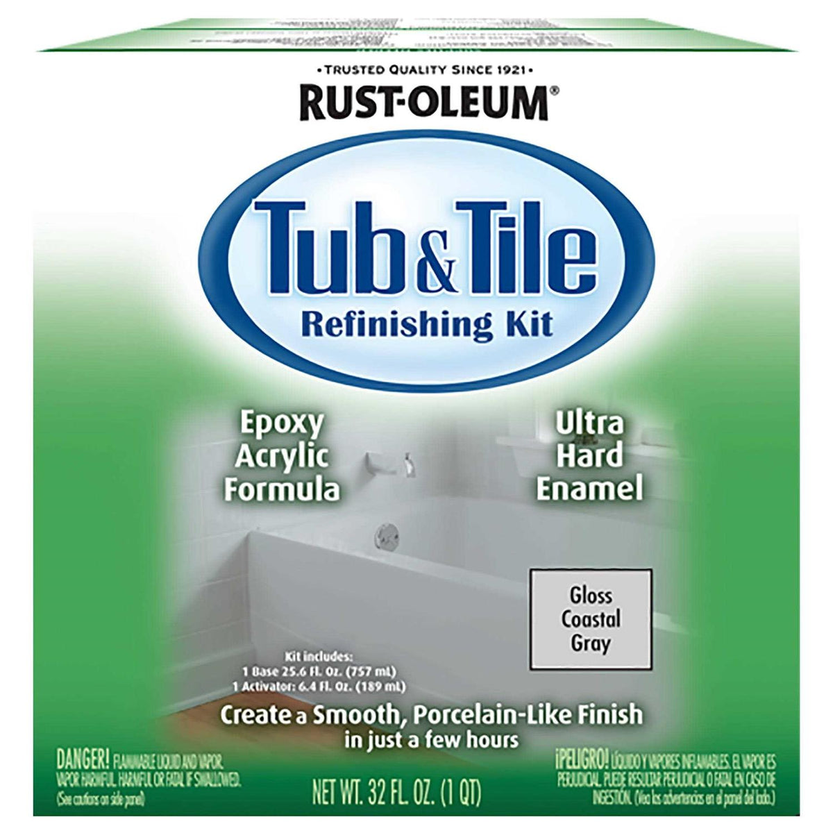 Gloss Tub & Tile Refinishing Kit E671