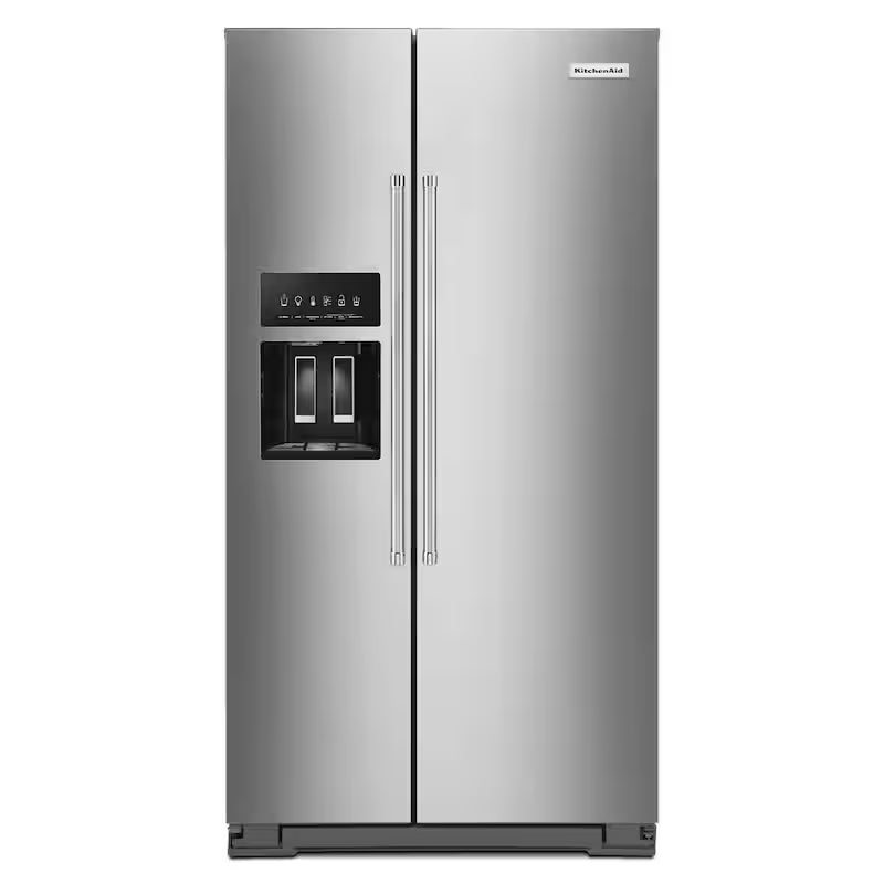 Counter Depth Stainless Steel Side by Side Refrigerator E2445