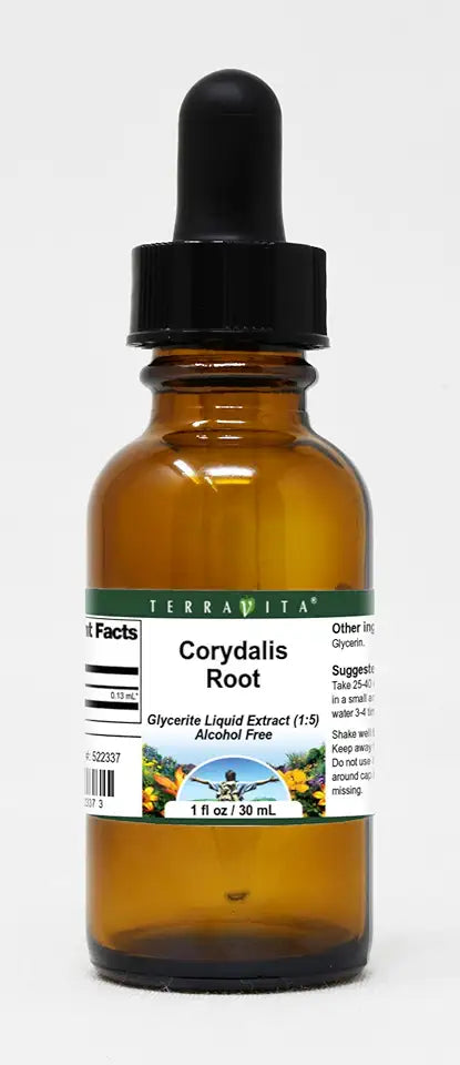 Corydalis Root Glycerite Liquid Extract 1 oz 3 Pack L2209