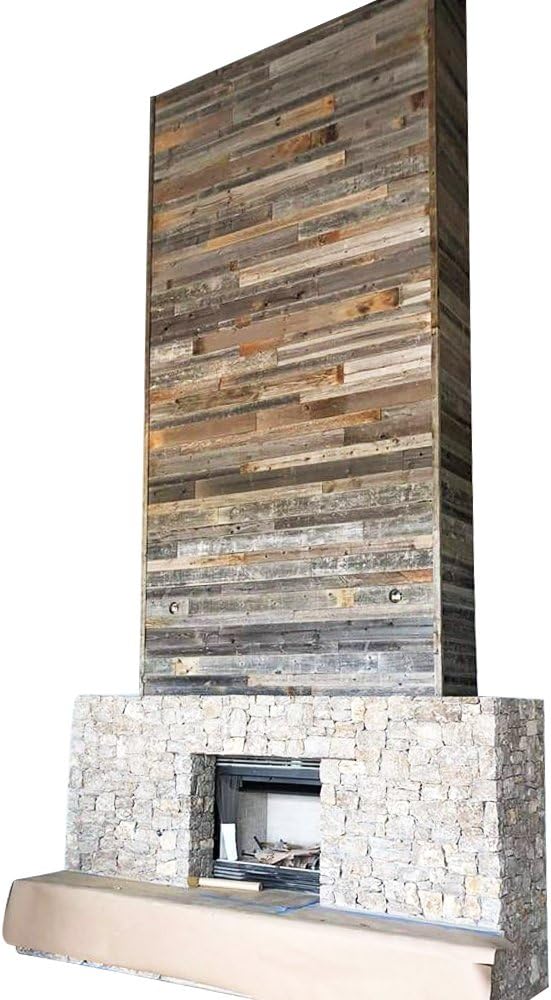 Reclaimed Barn Wood Wall Paneling Planks 46 Square Feet C588