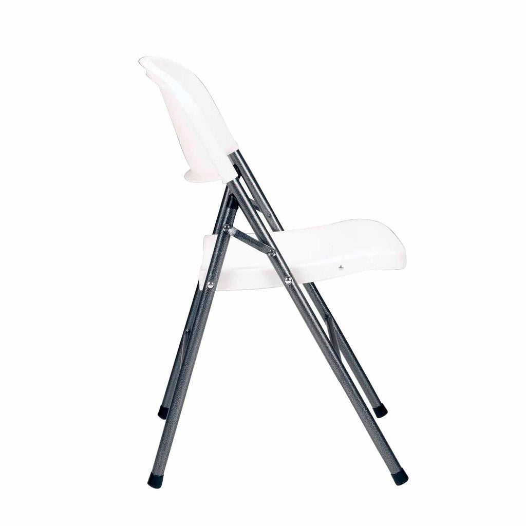 White Resin Folding Chair 4-Pack T675
