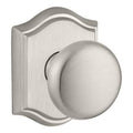 Round Privacy Door Knob with Arch Rose H69953