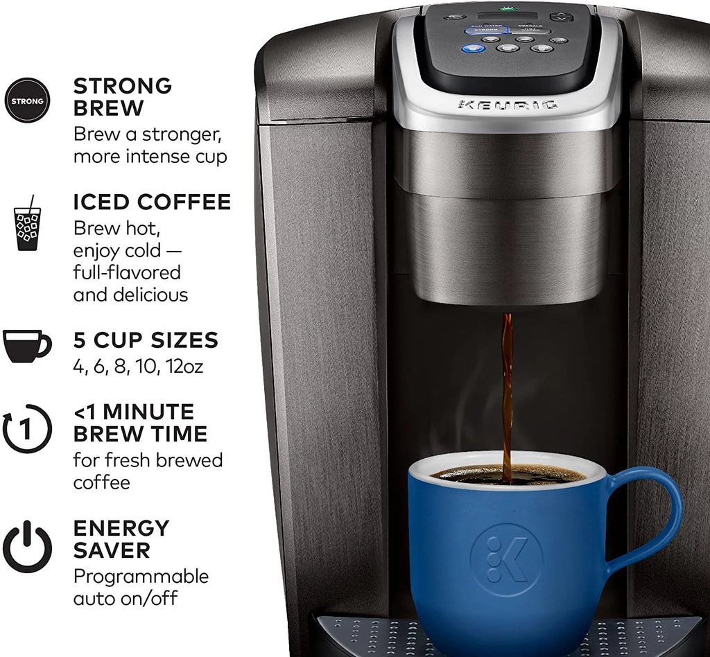 Single Serve K-Cup Pod Coffee Maker with Iced Coffee Capability B84859
