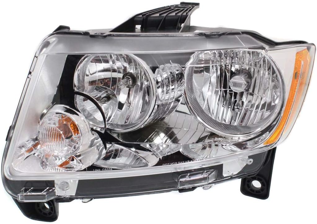 For Jeep Grand Cherokee Headlight 2011 2012 2013 Pair Halogen L292446