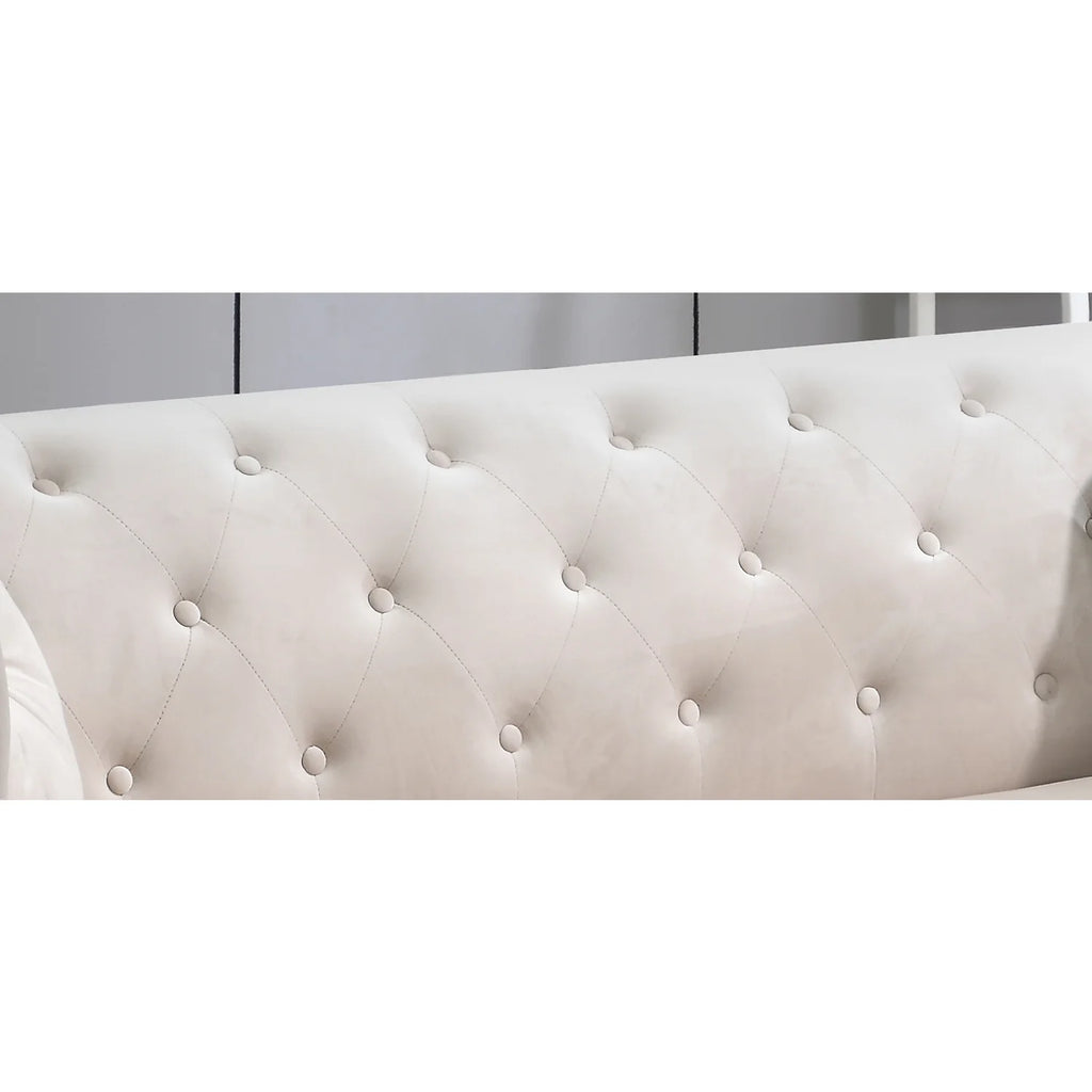 Ivory Sofa ( 2 Boxes ) S911
