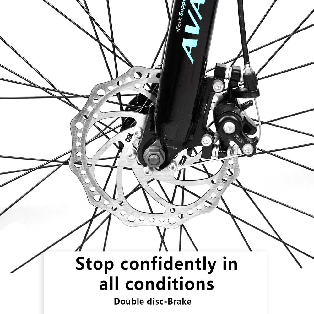 21-Speeds 26-Inch Wheels Aluminum Frame Disc Brakes Mountain Bike W908353