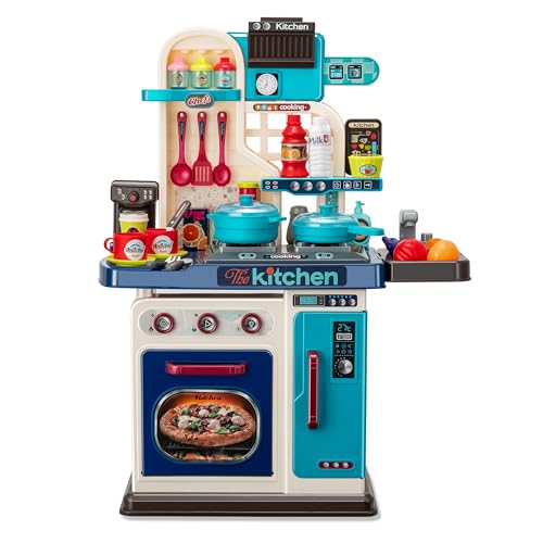 Pink 53 Pc Kids Kitchen Playset V5691