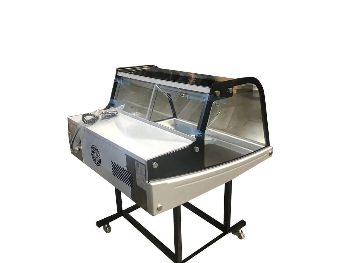 36" Showcase Refrigerator on Wheels W712360