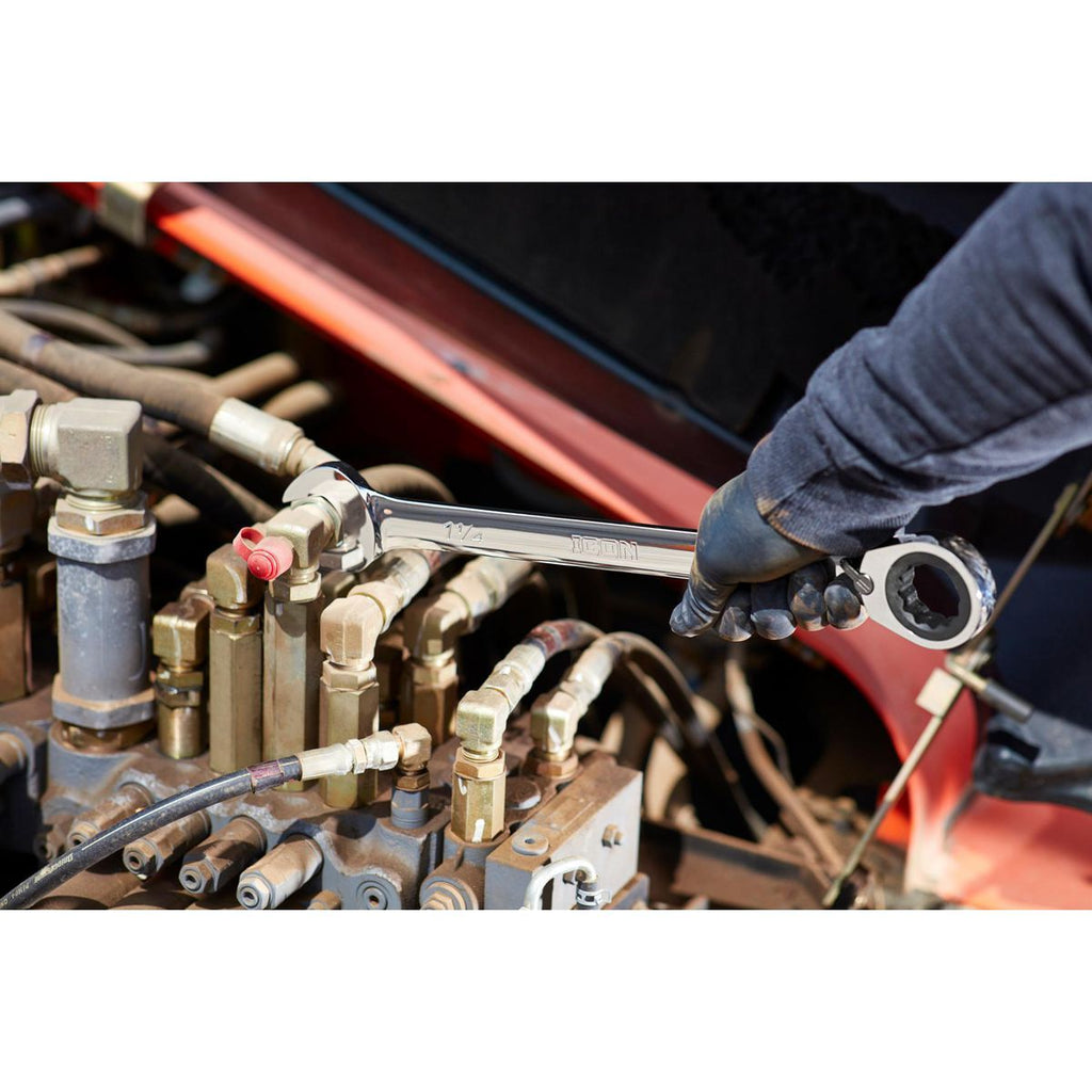 7-Piece Reversible Ratcheting Combination Wrench Set J692733