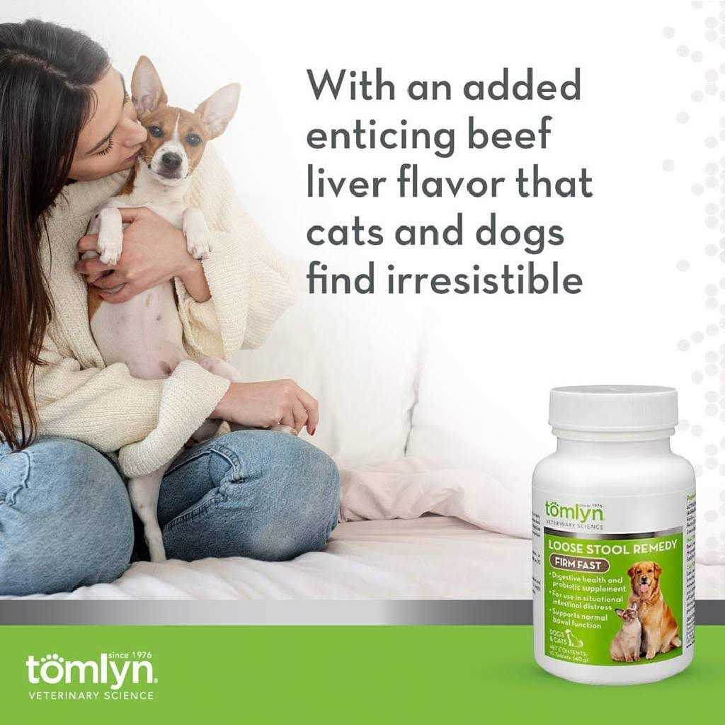 Loose Stool Remedy Supplement Tablet for Dogs and Cats I7509
