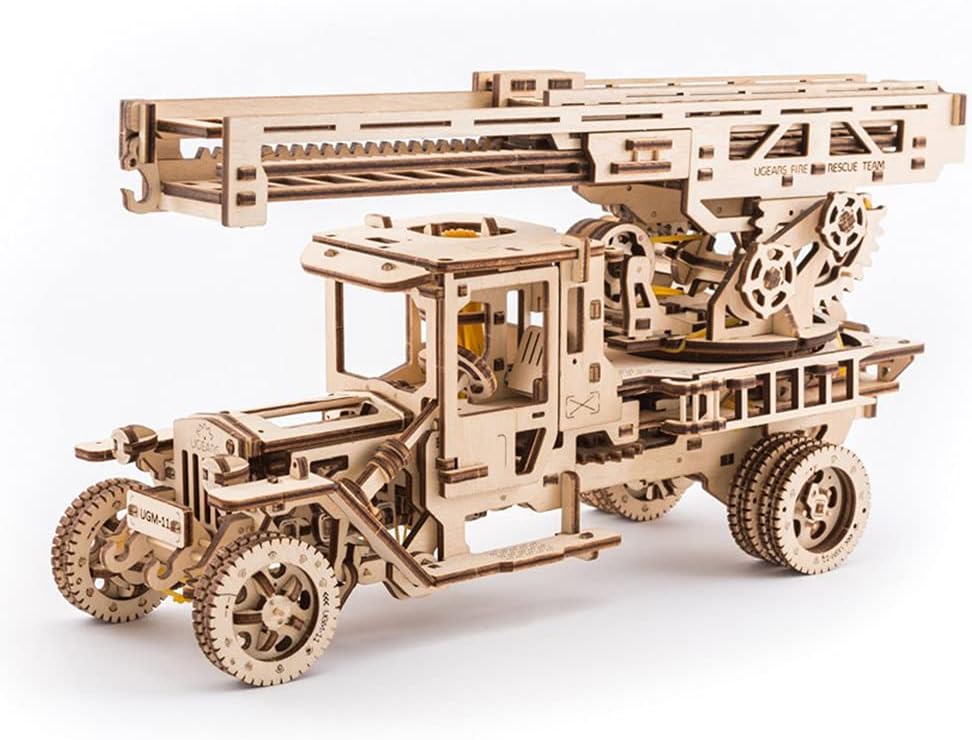 Pack of 2 Wooden 3D Puzzle Construction Set T9172