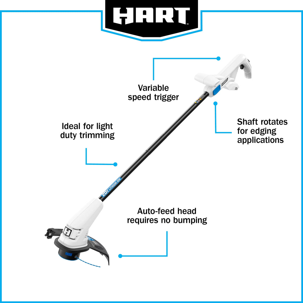 20-Volt 10-inch String Trimmer Leaf Blower Combo Kit F73409