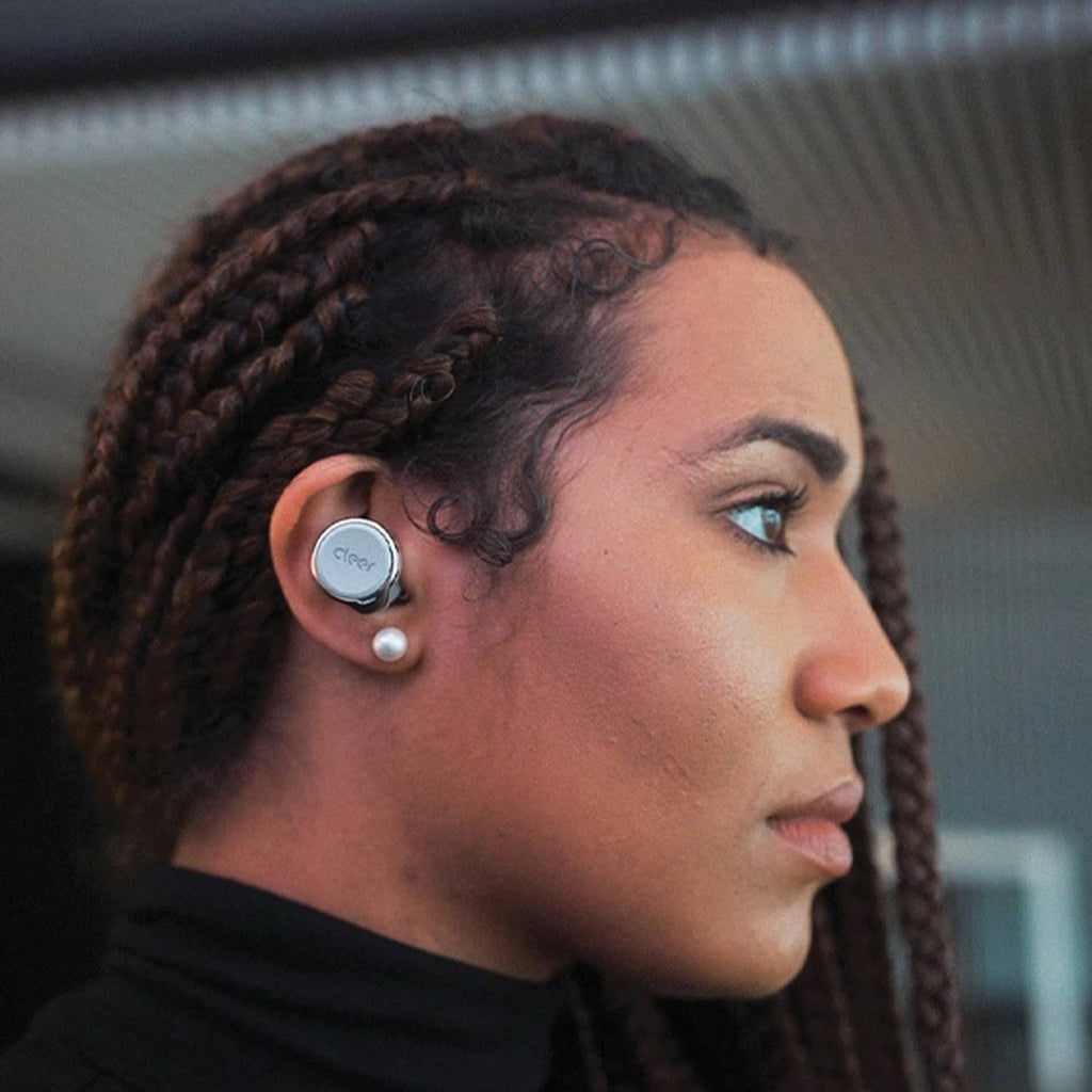 Grey True Wireless Noise-Canceling Bluetooth Earbuds D81863