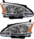 Headlight Assembly Set of 2 Halogen L941