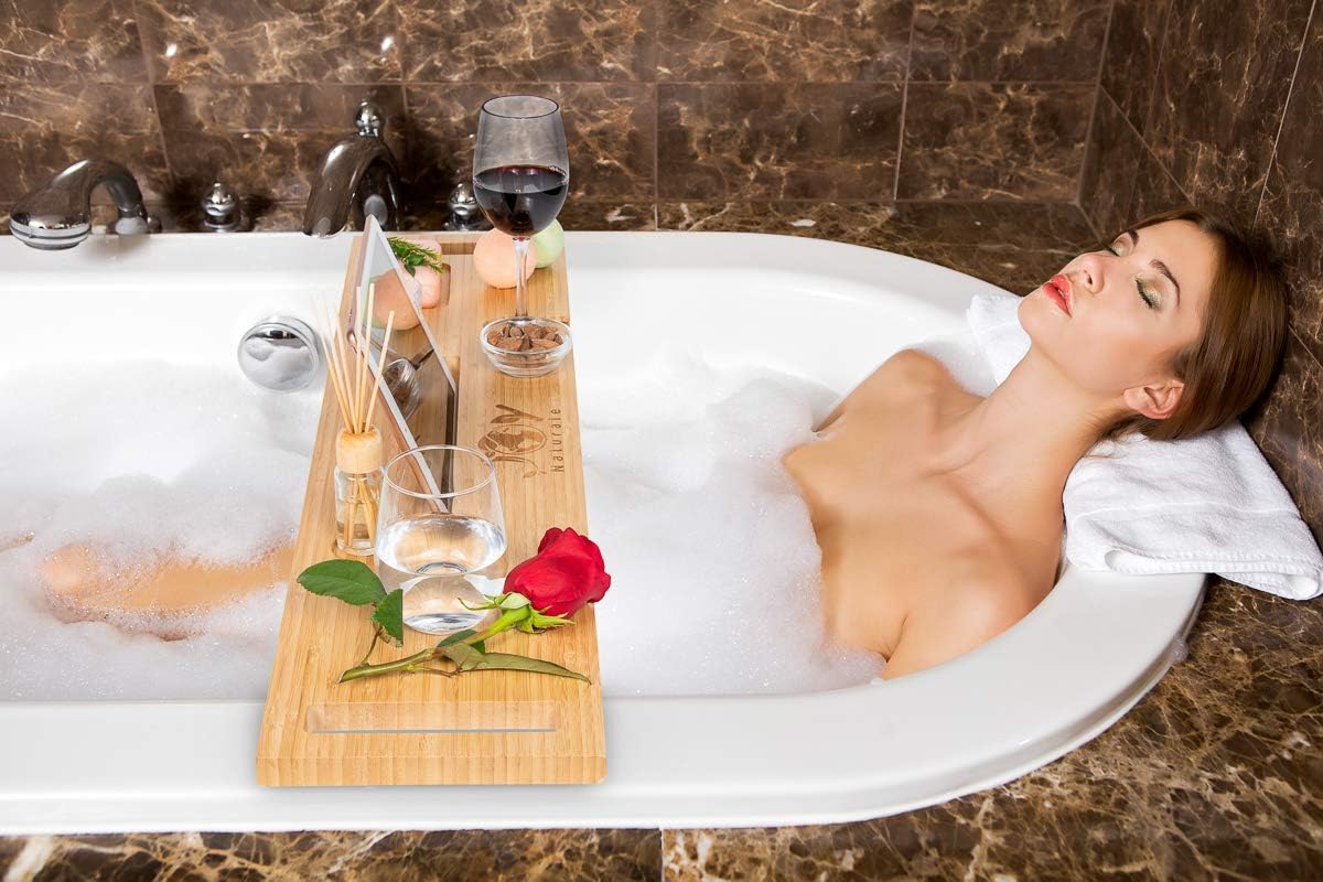 Bamboo Bathtub Caddy Tray W90807