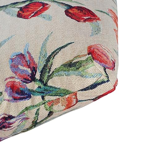 Set of 2 Outdoor Dining Chair Cushions 38x18x4.5 inch H847