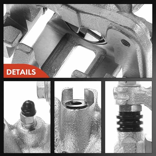Disc Brake Caliper Assembly with Bracket Rear Right Passenger Side Z9837