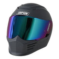 Matte Black Full Face Motorcycle Helmet Size XX-Large Q259141