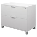 White Assembled Lateral File Y383