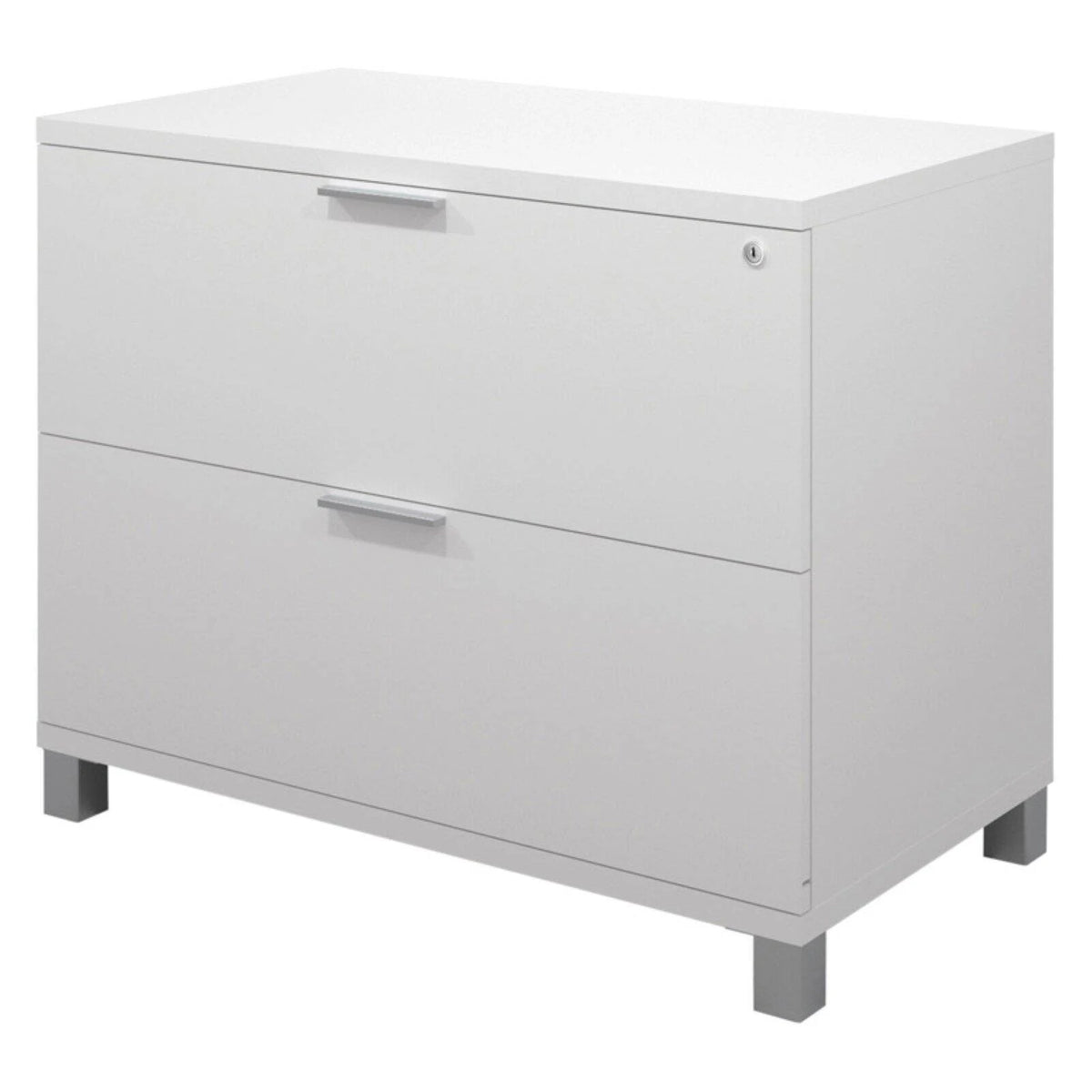 White Assembled Lateral File Y383