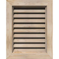 12-in W x 18-in H Unfinished Pine Gable Vent R31492
