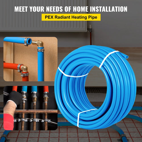 1 inch 300FT Flexible Pex Pipe Coil Blue M78945