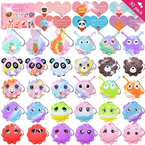 30 Pack 3D Pop Balls Fidget Toys Y3097