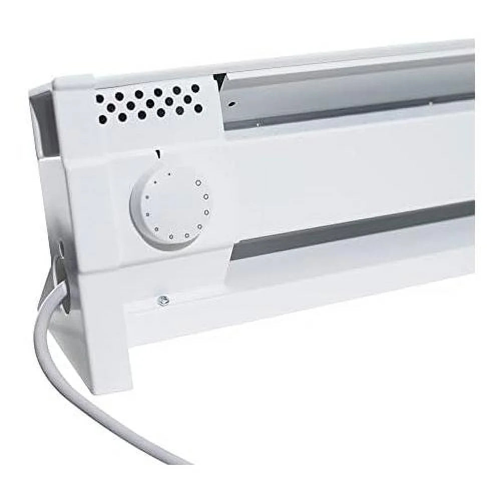 49" Portable Electric Baseboard Heater 1500 Watt White Q5216