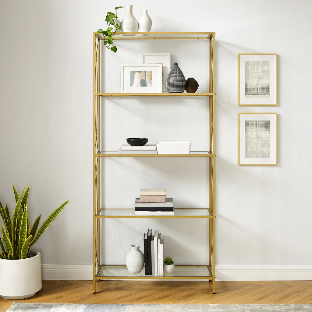 Gold Etagere F516643