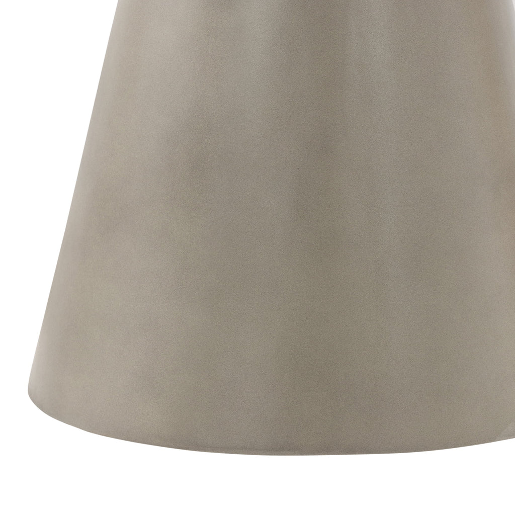 Gray Indoor Outdoor Accent Stool End Table I66034