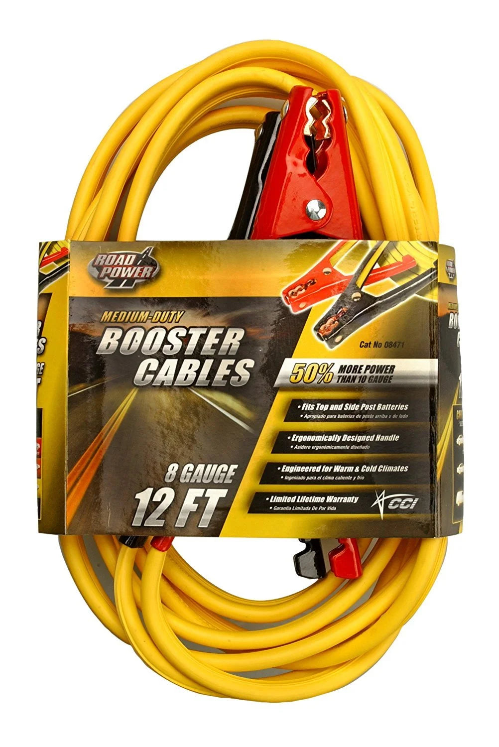 12 ft. 8 Gauge Booster Cable G467833
