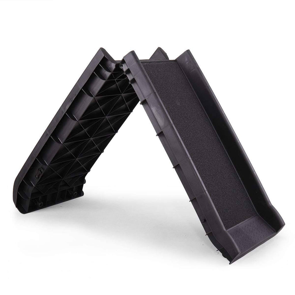 62x22 L Folding Pet Ramp Dog Ladder Portable Steps Stairs F46709
