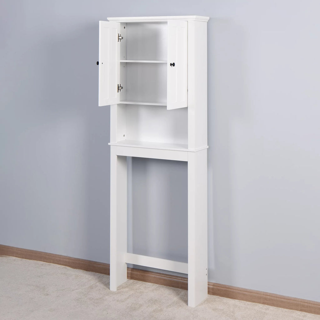 Wooden Over-The-Toilet Storage Cabinet with Adjustable Shelf Z50033