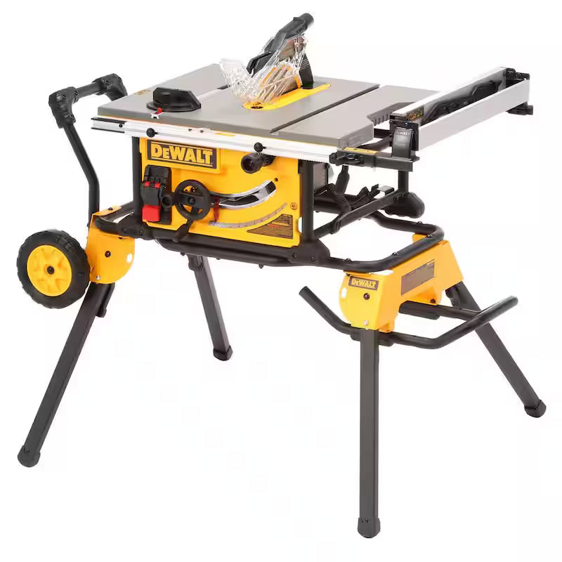 10 in. Corded Table Saw with Rolling Stand A9153