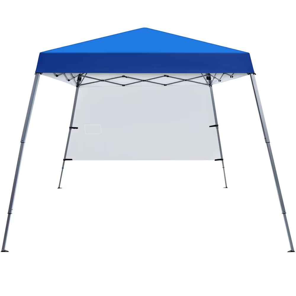 Blue Pop-Up Canopy with Backpack Bag D752317