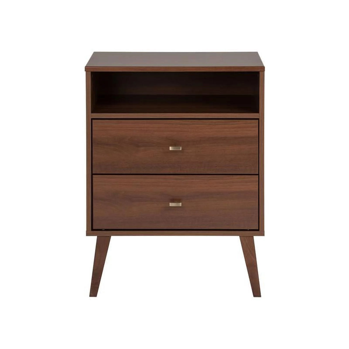 2 Piece Wood Nightstand Set with 2 Drawer C376720