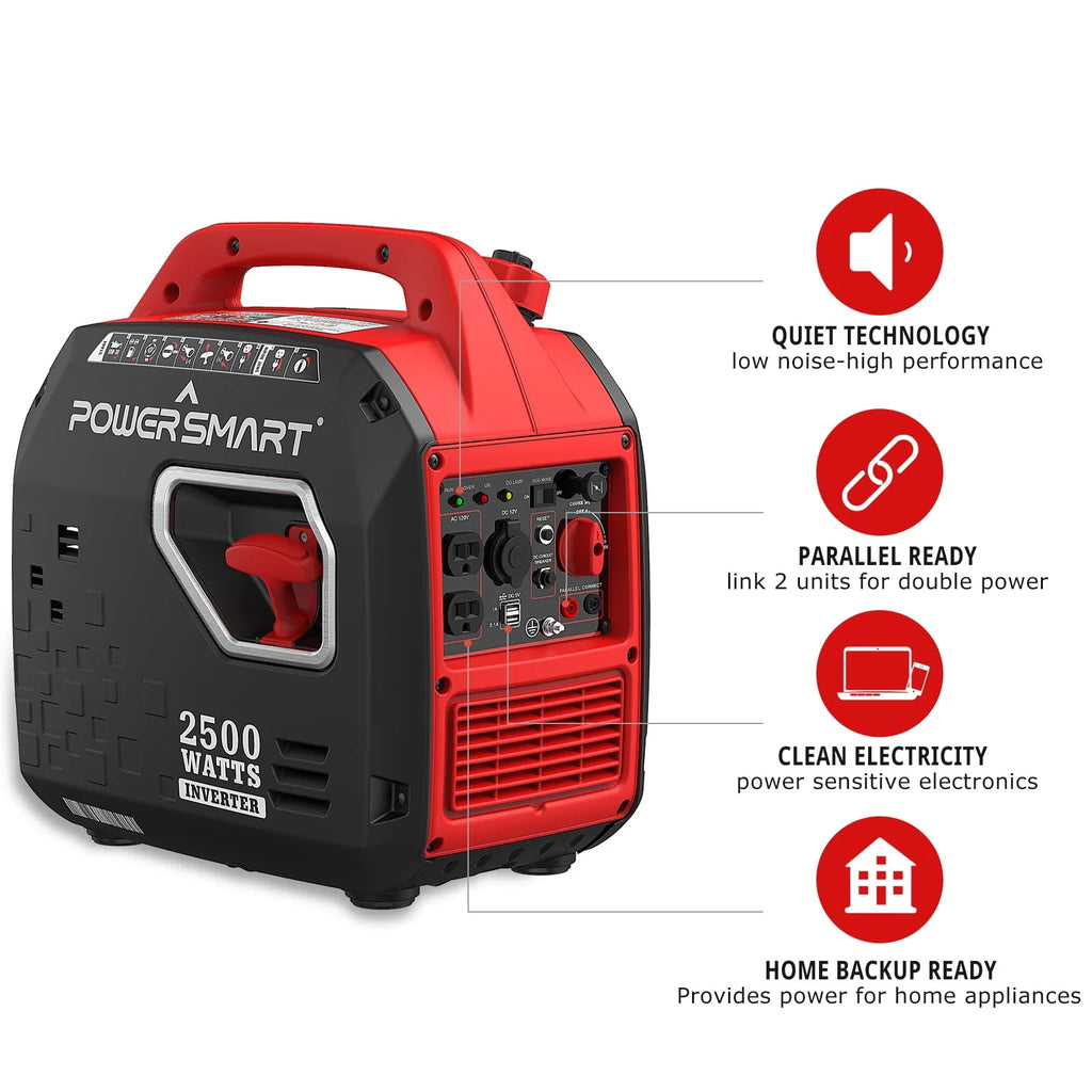 2500W Portable Inverter Gas Generator Q3990