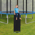 Trampoline Ladder with Slide & Rock Wall Climber Z692149