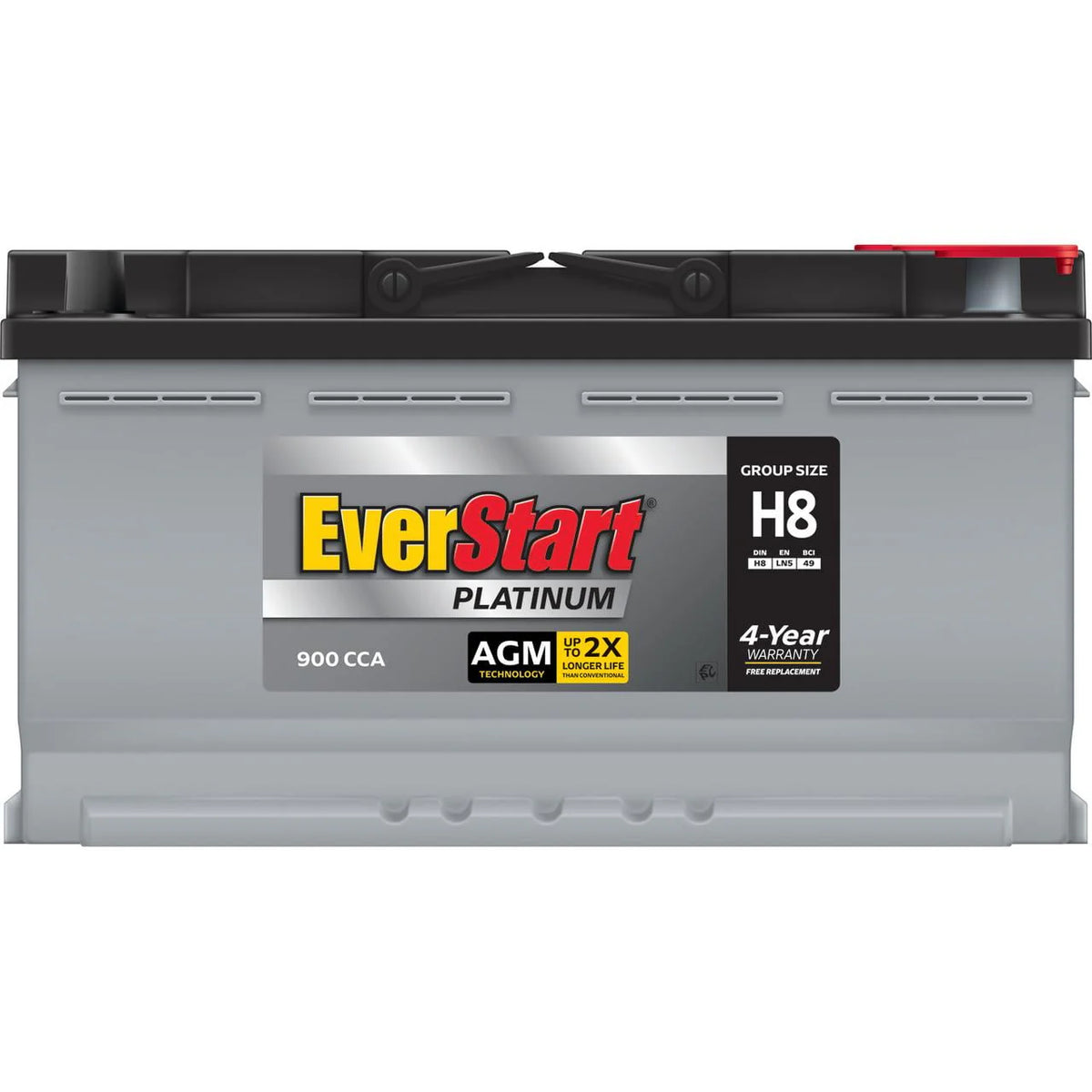 AGM Automotive Battery Group Size H8 12 Volt 850 CCA K918
