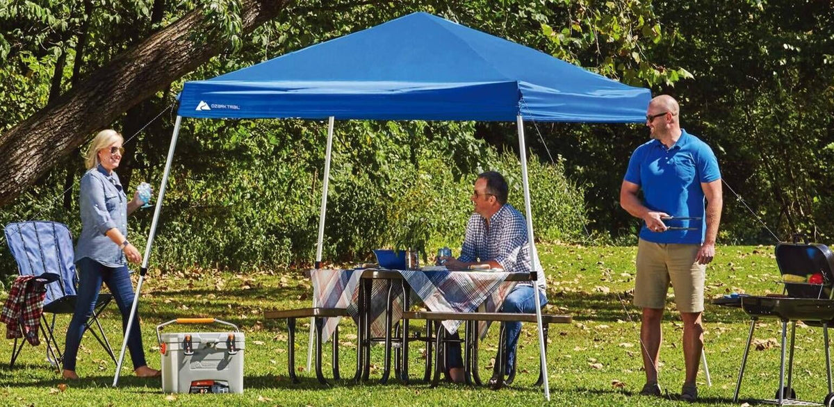 Blue 10 ft x 10 ft Outdoor Canopy O2464