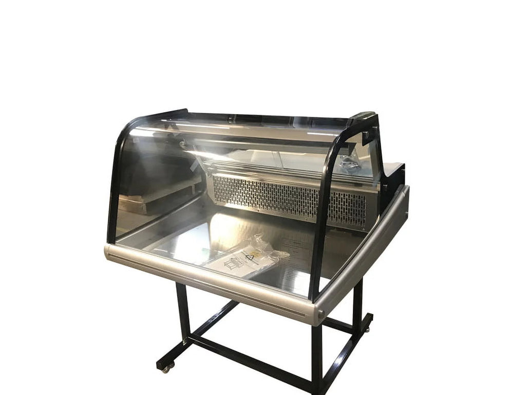 36" Showcase Refrigerator on Wheels W712360