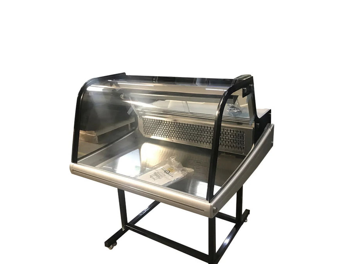 36" Showcase Refrigerator on Wheels W712360