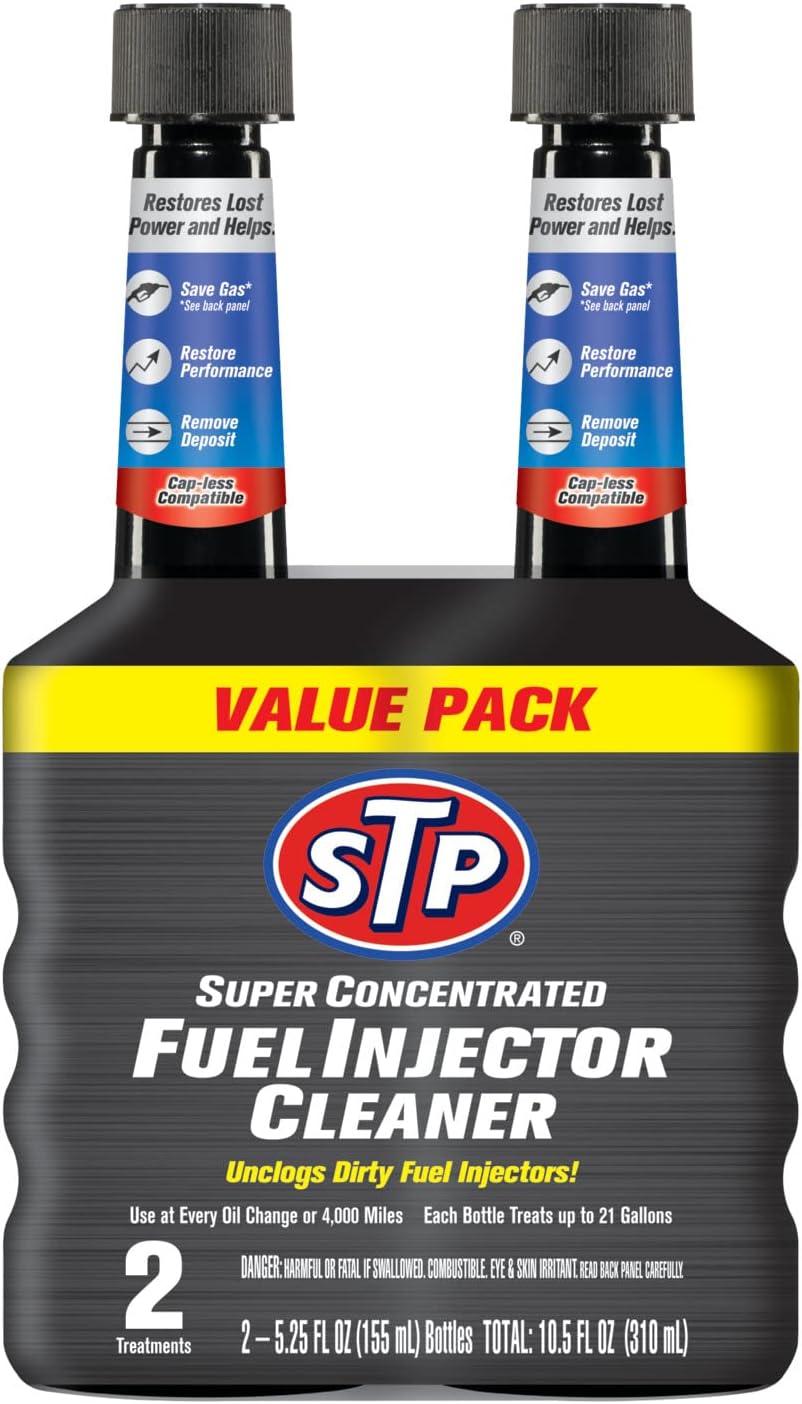 STP Fuel Injector Cleaner, Super Concentrated, 5.25 Fl Oz, Pack of 6 S373269