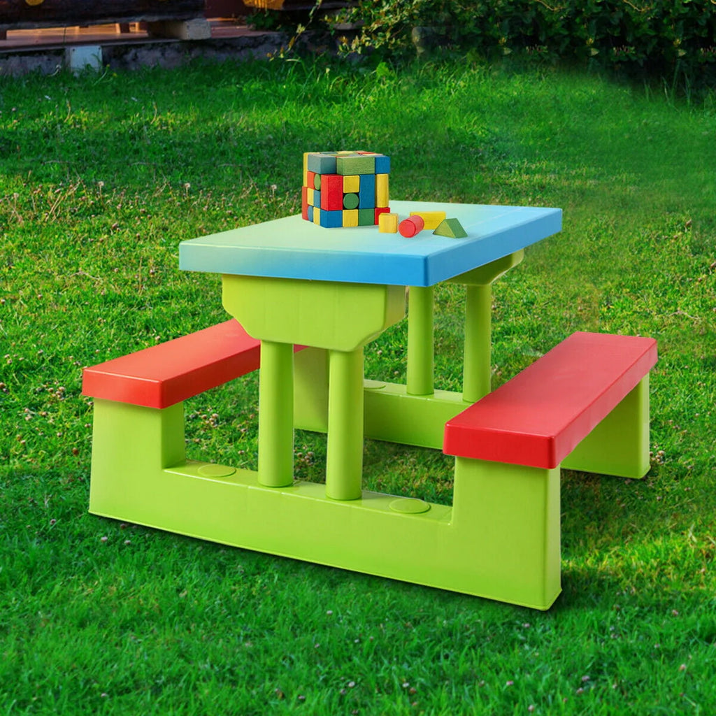 Kids Picnic Table with Umbrella G543775
