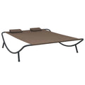 Brown Fabric Patio Bed D718414