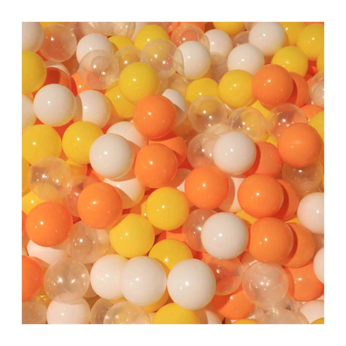 100 Ball Pit Balls Crush Proof Plastic Toy Balls U264