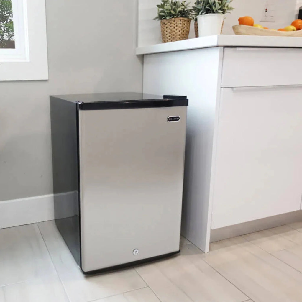 Stainless Steel Upright Freezer with Lock, 2.1 cu ft Z193998