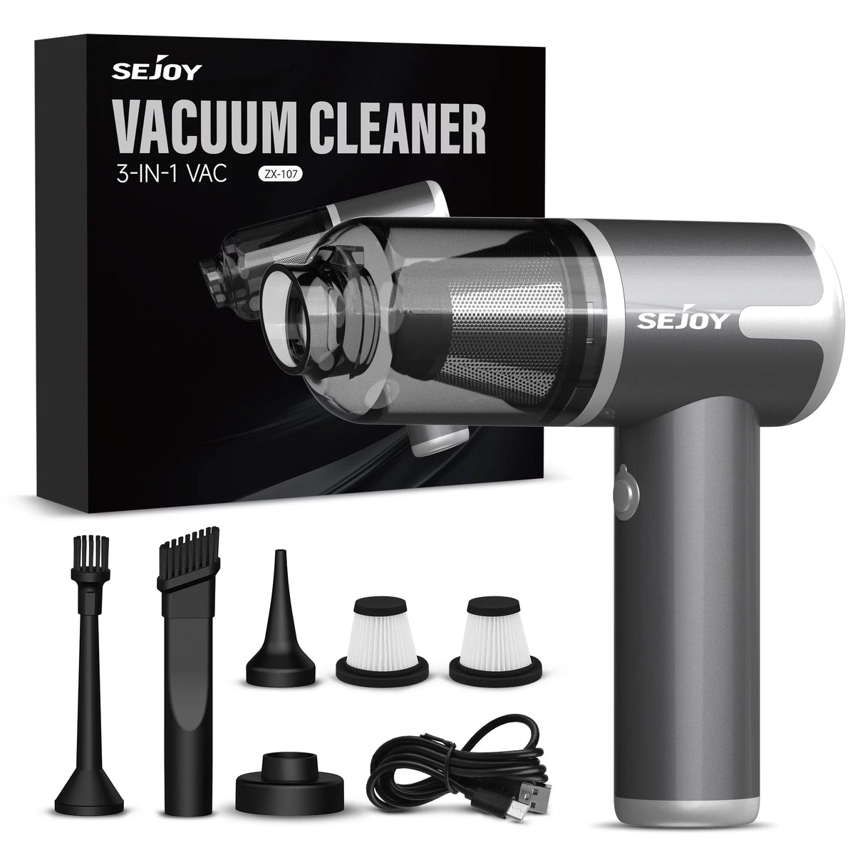 Cordless 3 in 1 Portable Handheld Vacuum Cleaner G9888